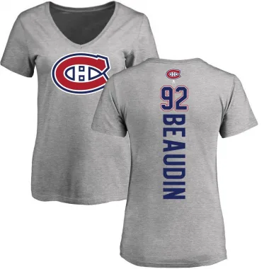 Ash Women's Nicolas Beaudin Montreal Canadiens Backer T-Shirt -